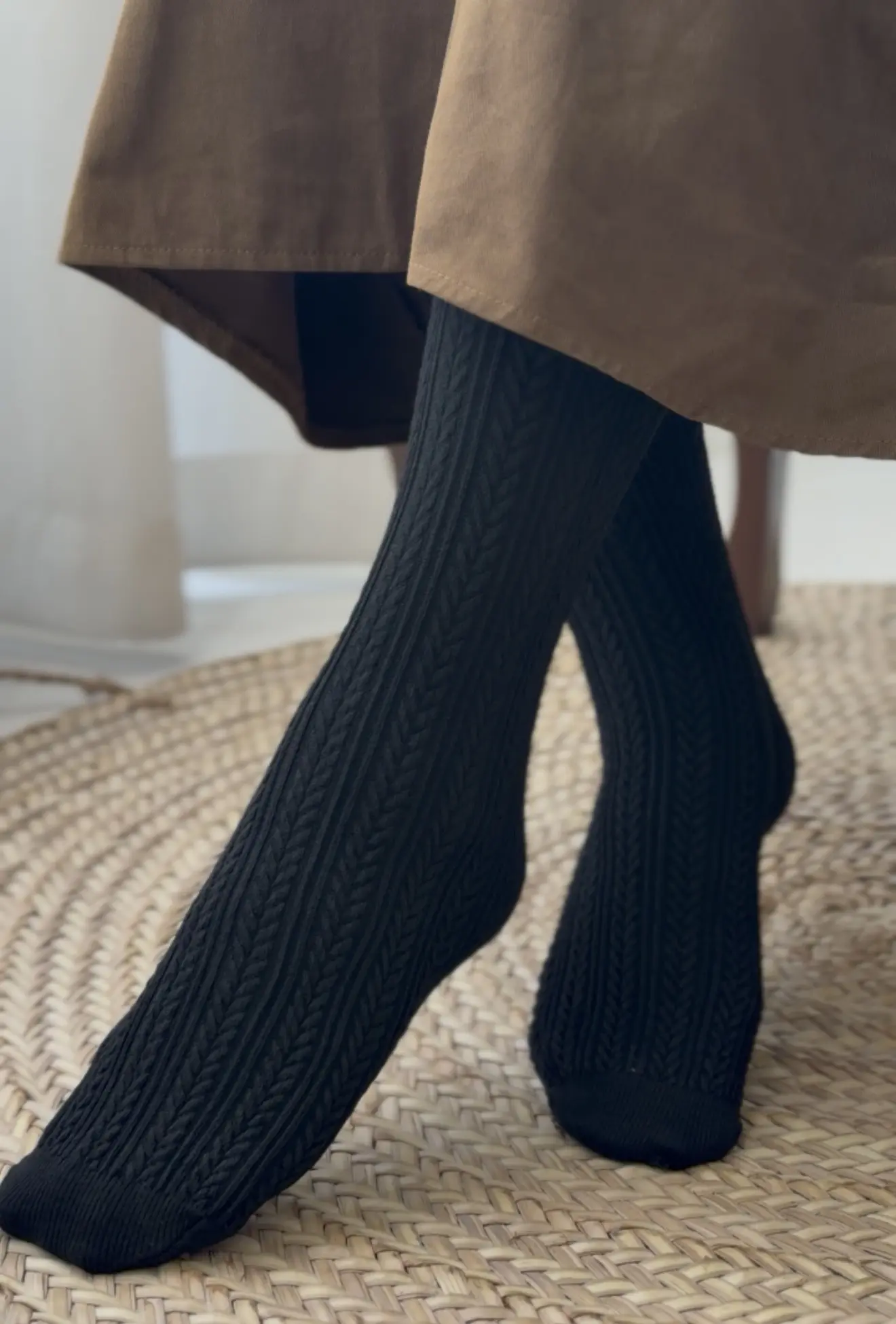 جوراب شلواری گندم کد2310